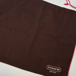 Coach Small Dust Bag 🤎